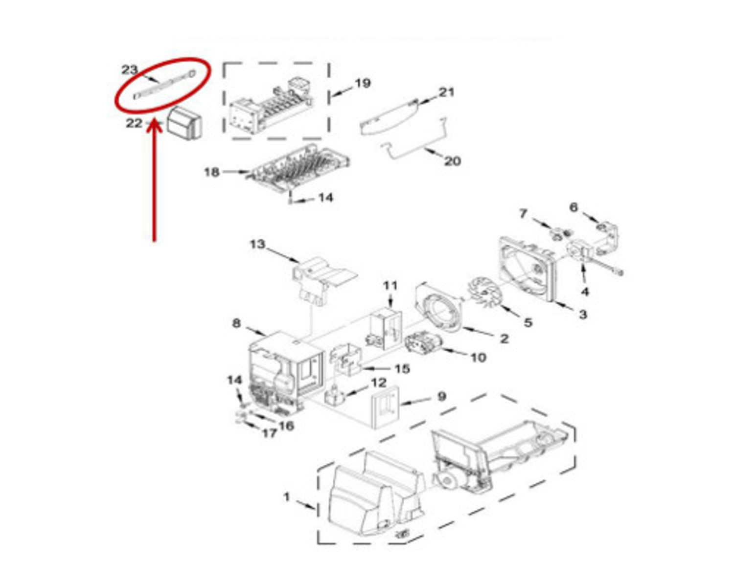 Whirlpool W10884720