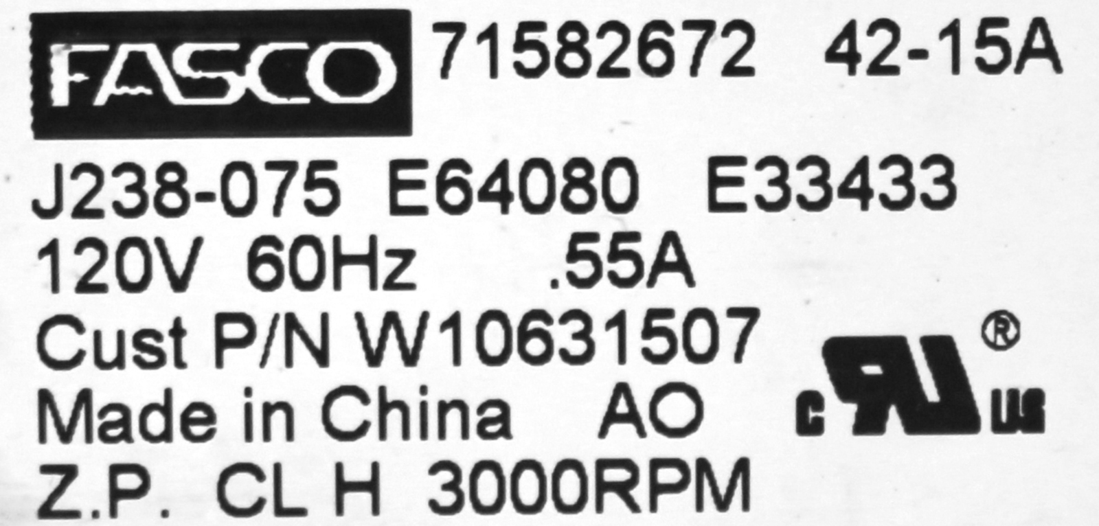 Whirlpool W10860984