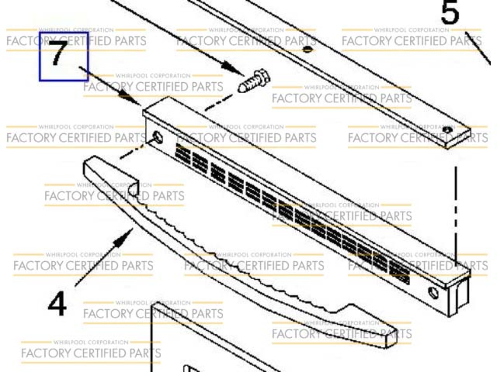 Whirlpool WP74003653