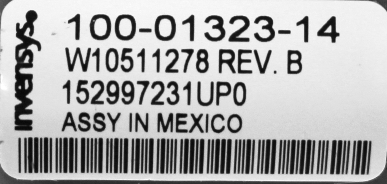 Whirlpool WPW10511278