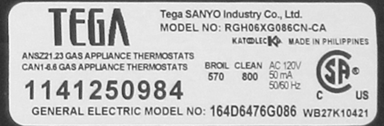 GE WS01F04305