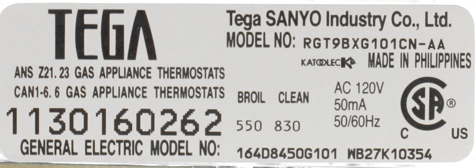 GE WG02F04271