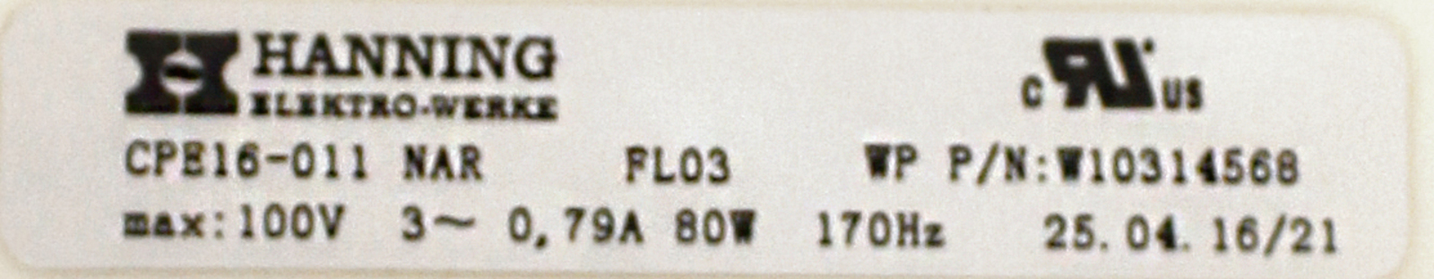 Whirlpool W10902326