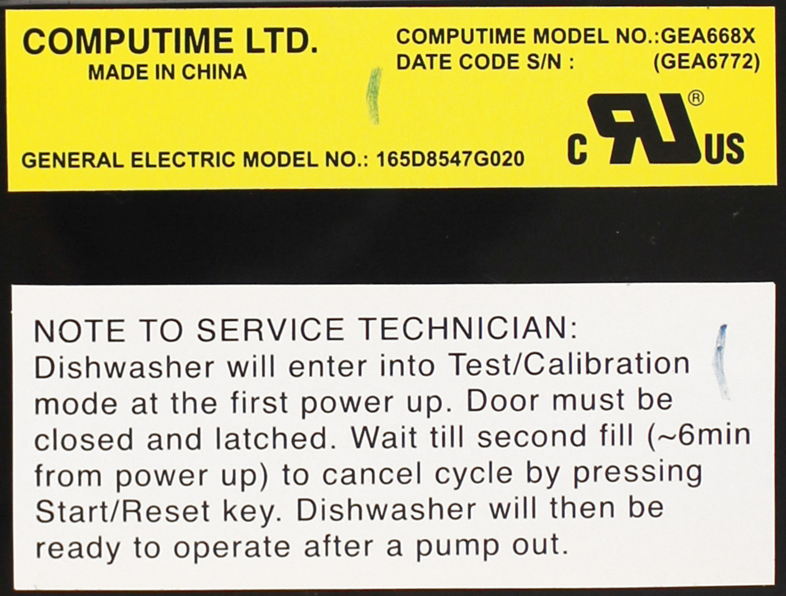 GE WG02F04147