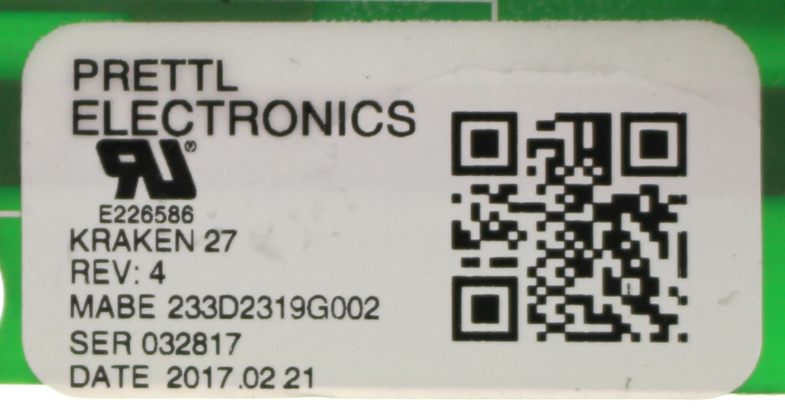 GE WW01F01730
