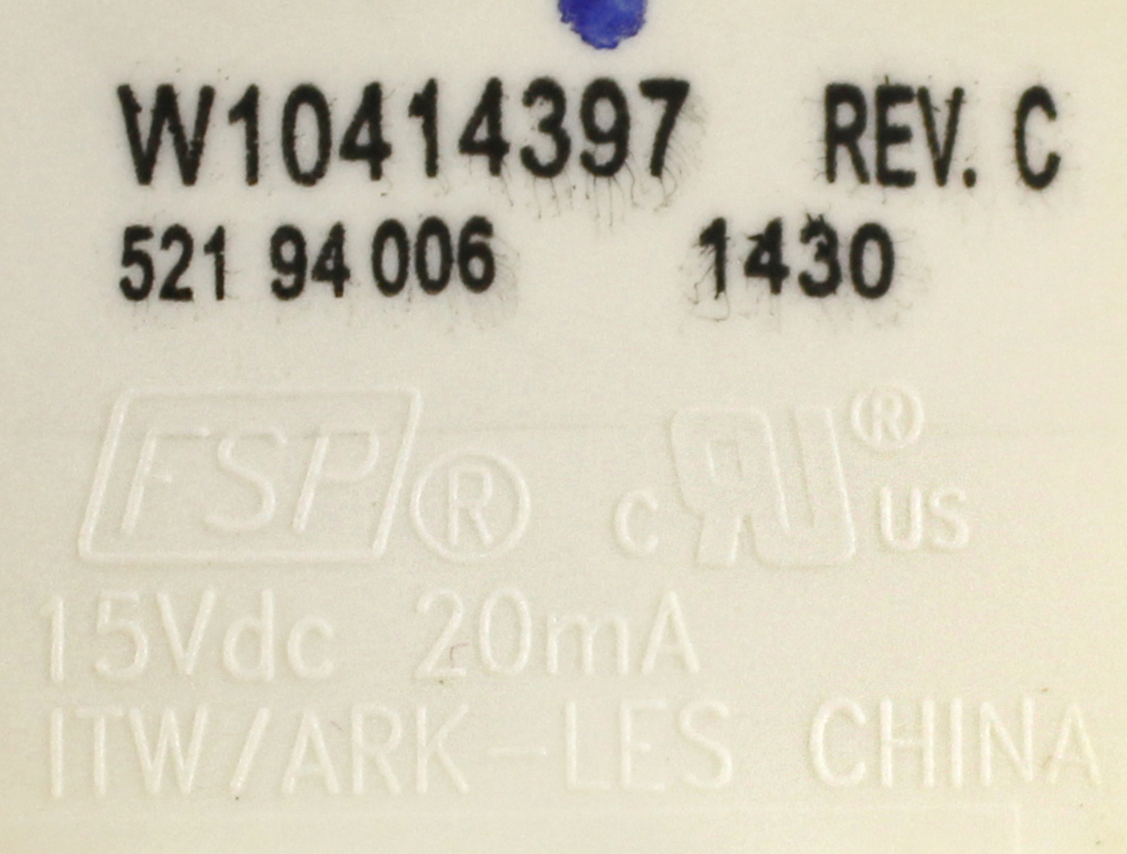 Whirlpool WPW10414397