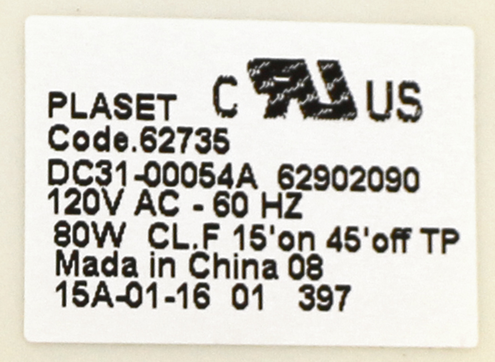 GE WG04F11505