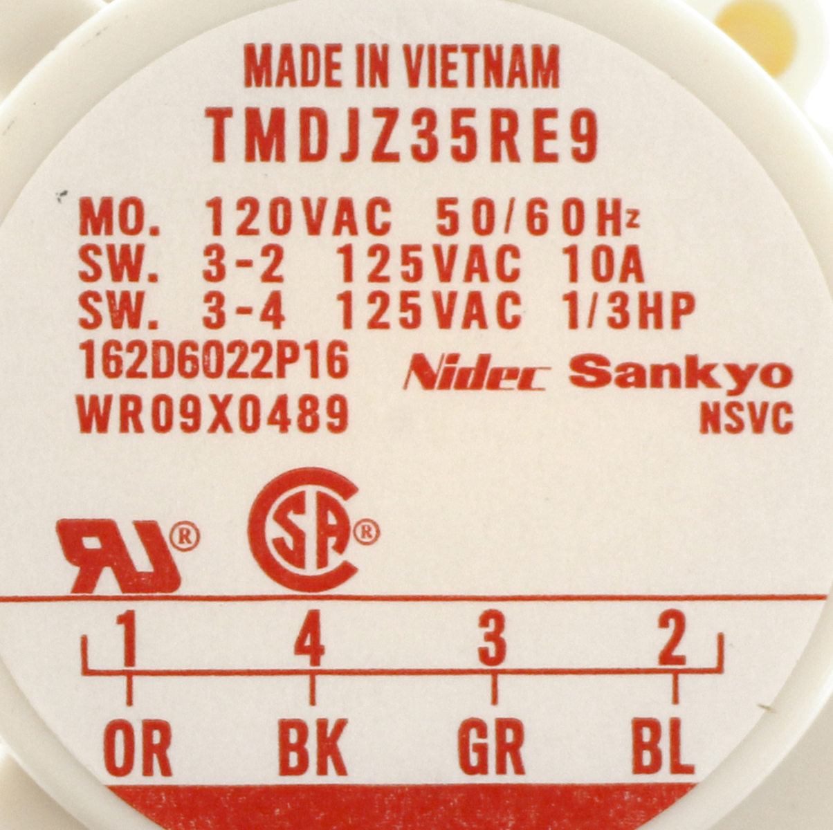 GE WG04F00202