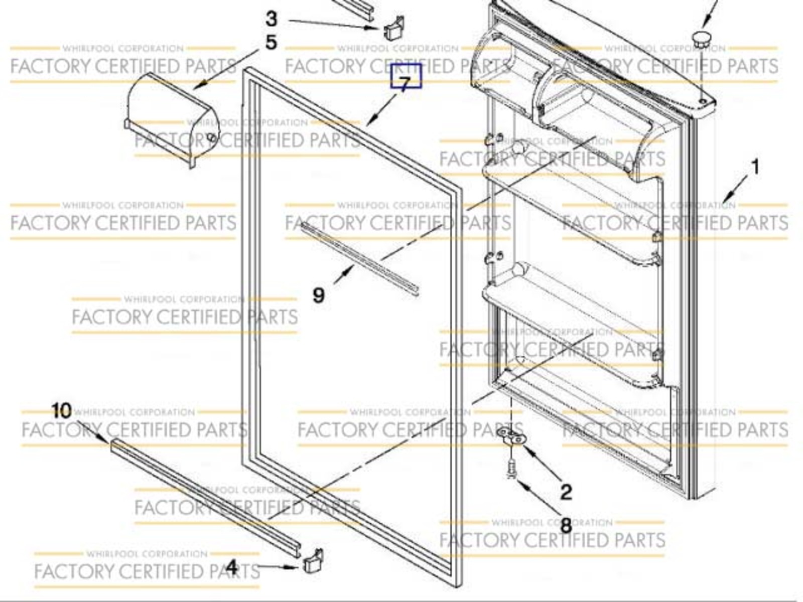 Whirlpool WP2319264T
