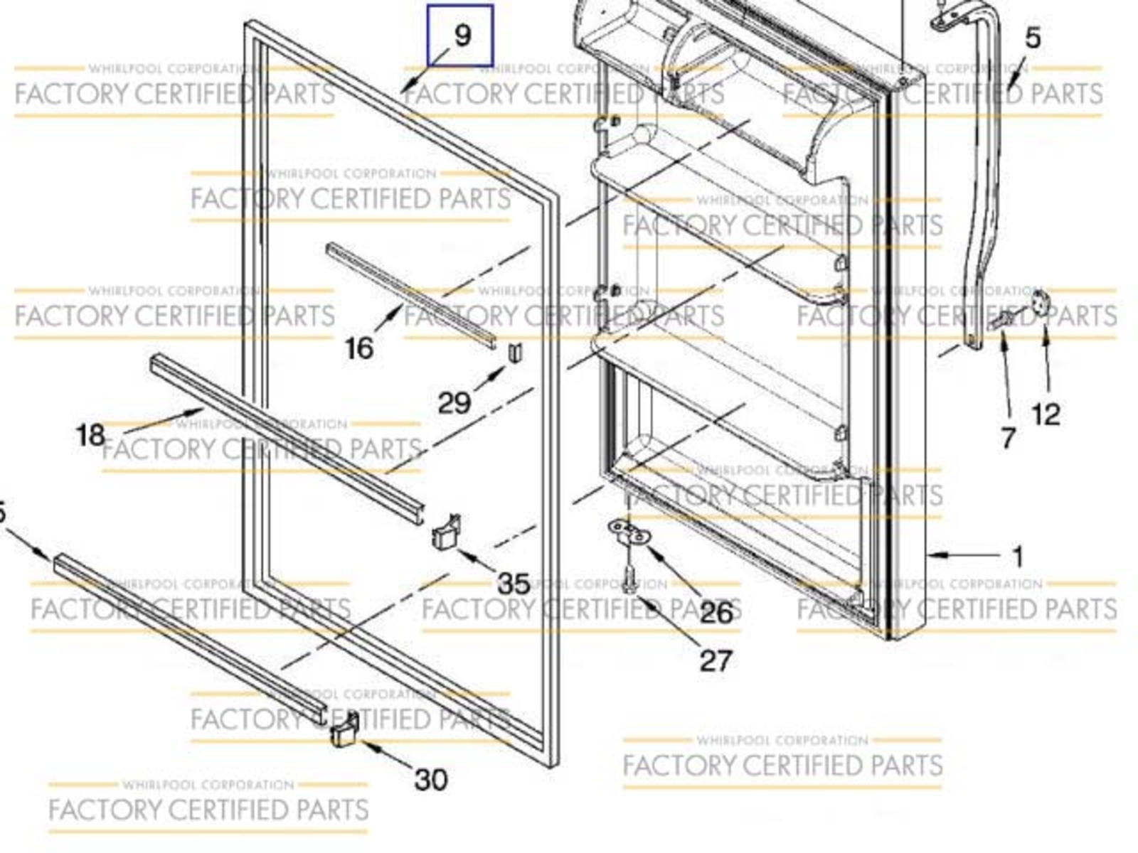Whirlpool WP2319265T