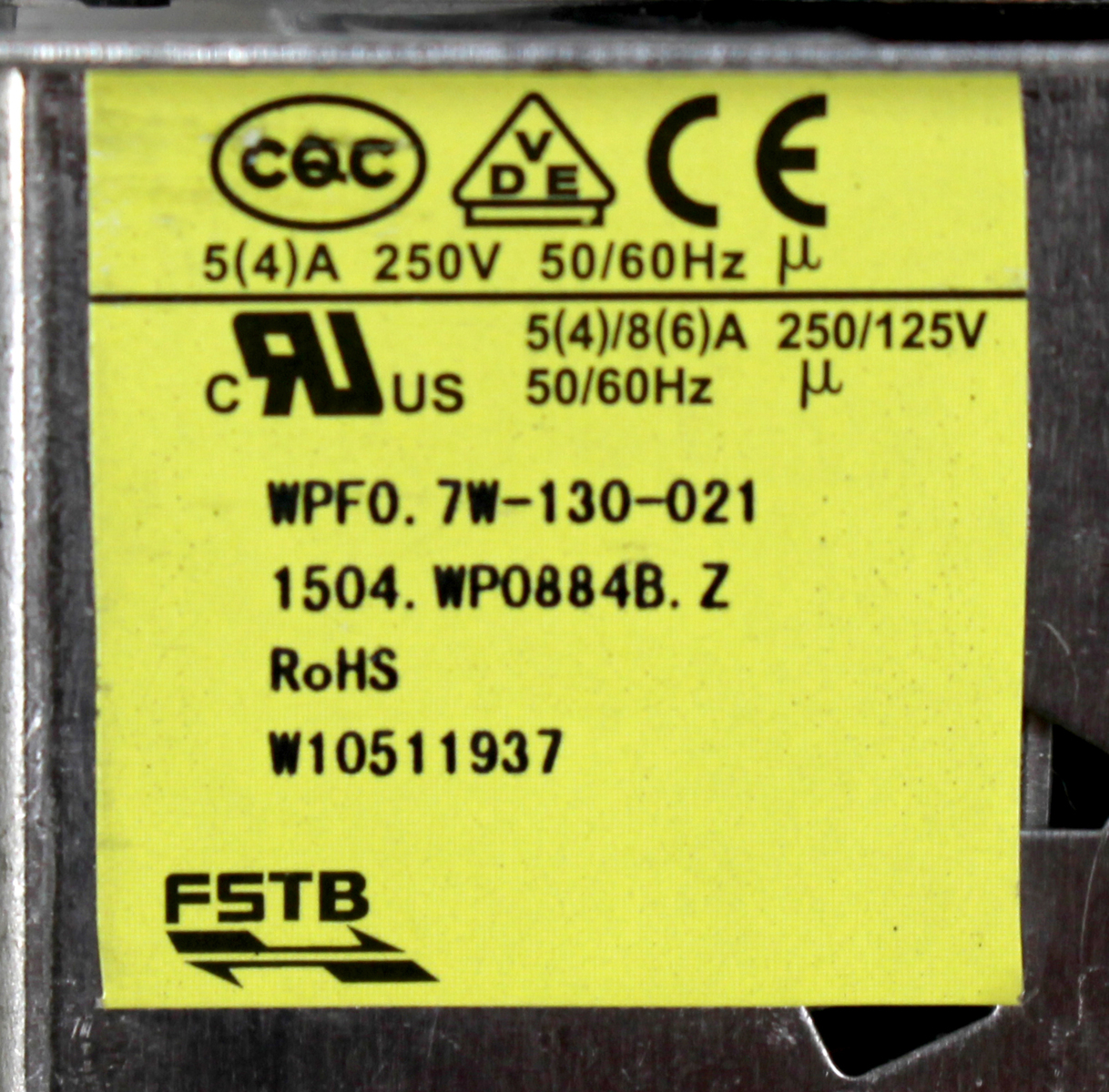 Whirlpool WPW10511937