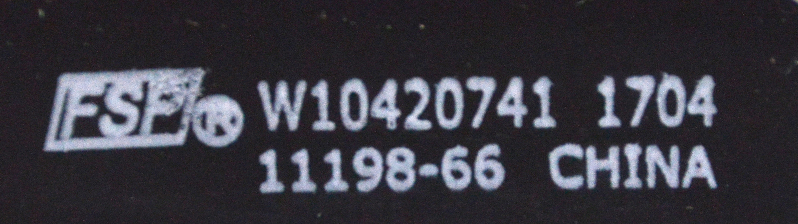 Whirlpool WPW10420741