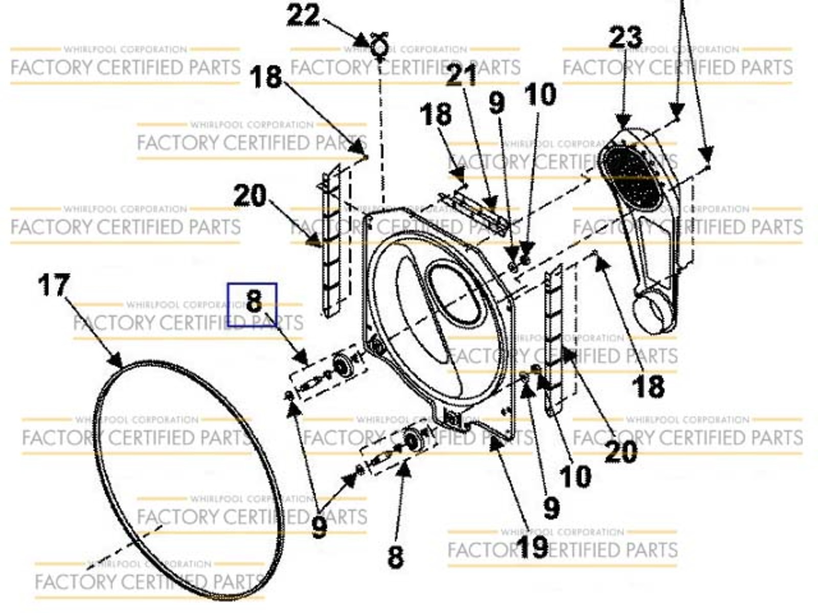 Whirlpool WPW10177428