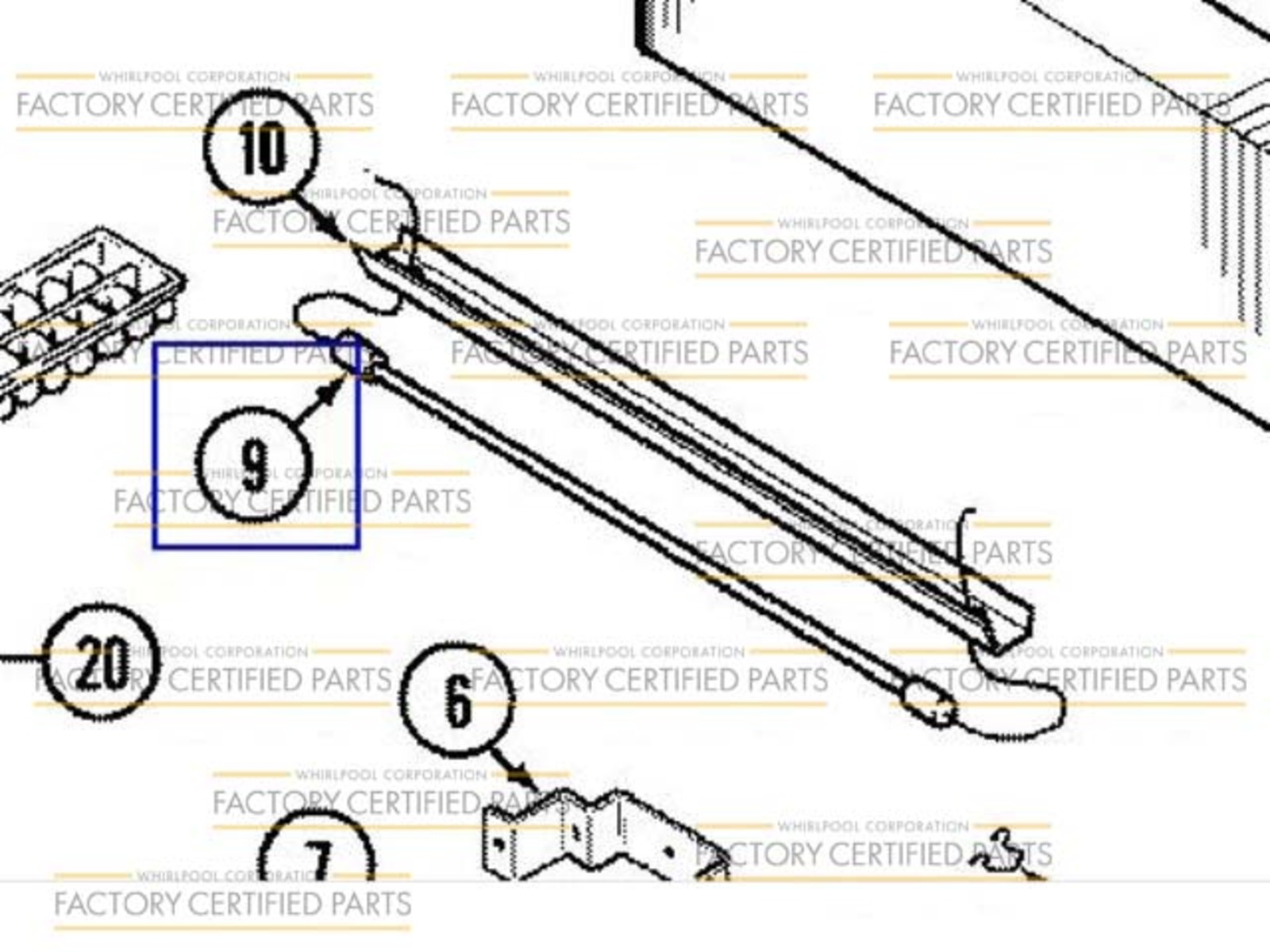 Whirlpool WP61002046